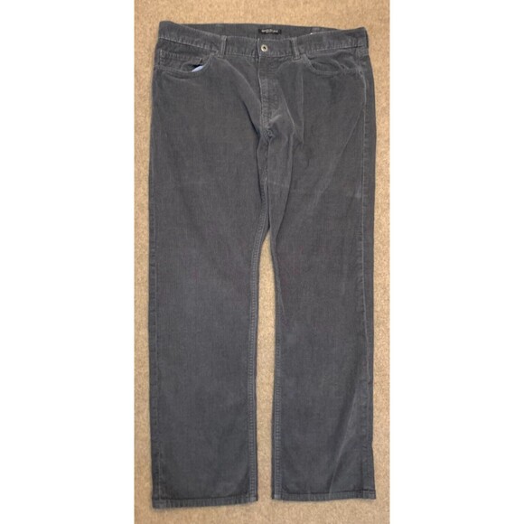 Banana Republic Corduroy Pants Mens 38x32 Flat Front Straight Leg Cotton Chino - Picture 1 of 8